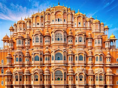 intricately carved arches vibrant walls  ornate windows adorn