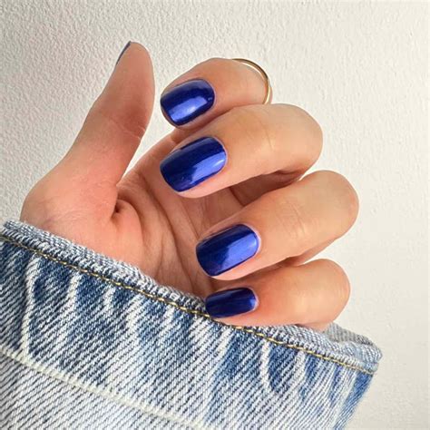 7 Blue Nail Polish Ideas for Summer, From Sapphire to Azure