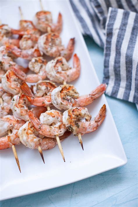 Grilled Shrimp Skewers - A Joyfully Mad Kitchen