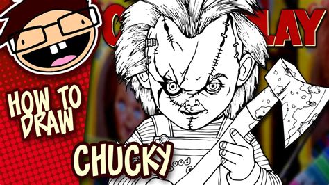 Chucky Doll Drawing at GetDrawings | Free download