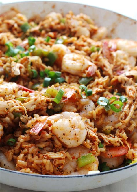 Easy Shrimp Chicken And Sausage Jambalaya Recipe at Carolann Ness blog