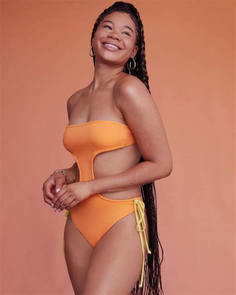 Storm Reid - Pacsun Bikini Campaign March 2023 • CelebMafia
