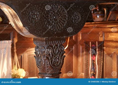 Wood carving ornament stock photo. Image of bulgaria - 29485586