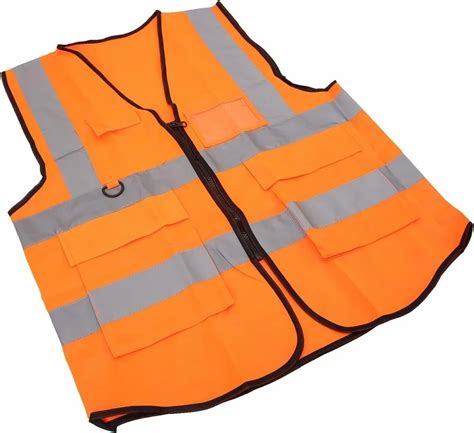 polyester orange reflective vest  rs  safety items  guwahati