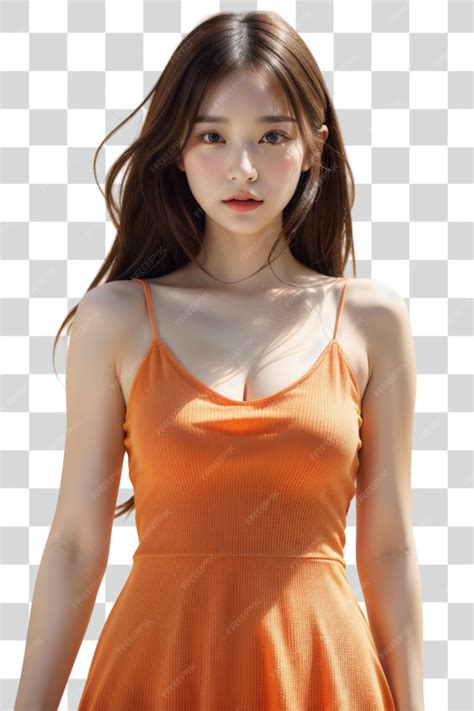 Premium PSD | Psd asian sexy woman isolated on transparent background