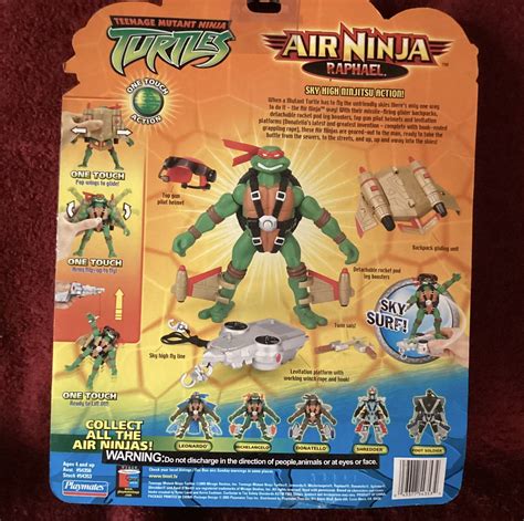 Playmates air ninja Raphael 2005 | eBay
