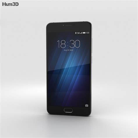 Meizu U10 Black 3D model - Electronics on Hum3D