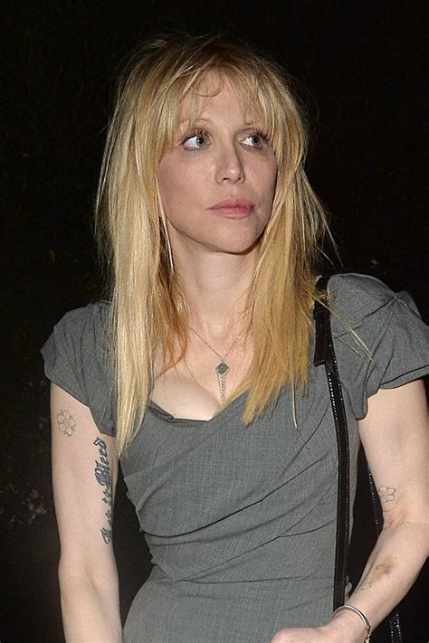 Courtney Love – Leaves a Pre Oscar Talent Agency Party in Los Angeles