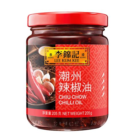 Chiu Chow Chili Oil 205g - Lee Kum Kee Hong Kong Online Shop