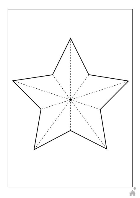 Molde De Estrelas Para Imprimir - 6