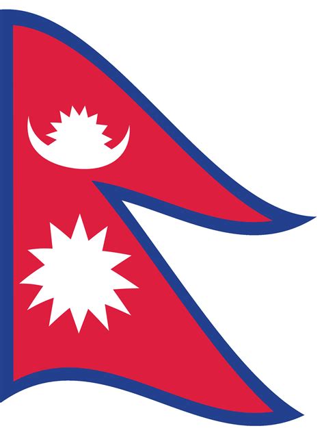 Nepal flag wave. Nepal flag. Flag of Nepal 27002918 Vector Art at Vecteezy