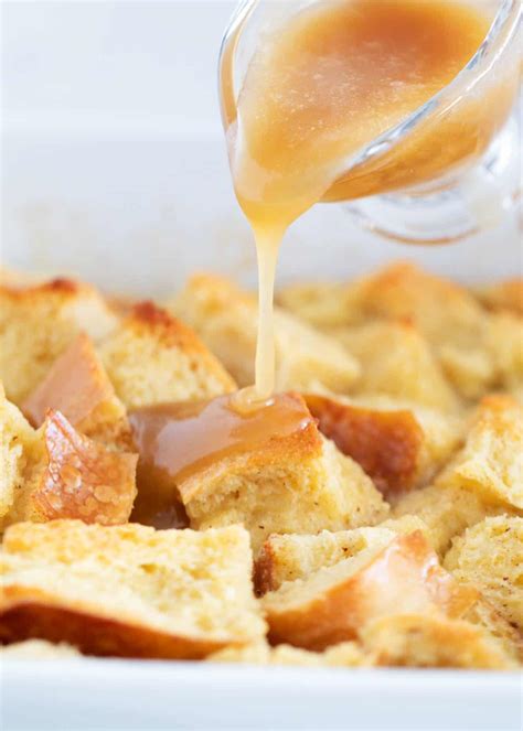 Caramel Bread Pudding Sauce - I Heart Naptime