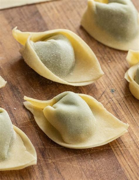 ligurian pansotti pasta  salsa  noci forager chef