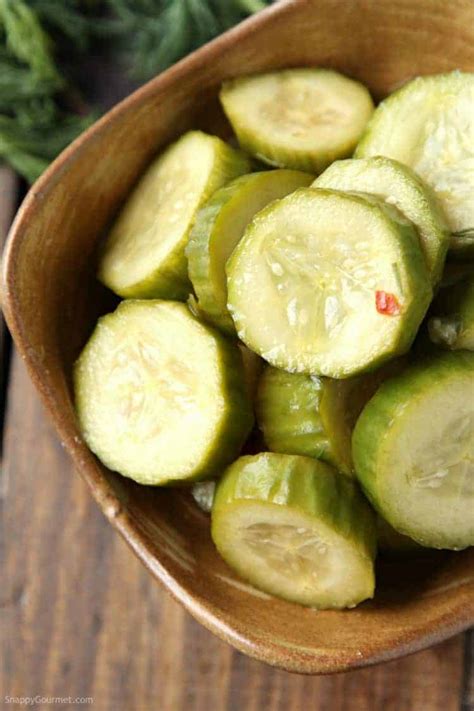 Spicy Pickle Recipe (Overnight Refrigerator Pickles) - Snappy Gourmet