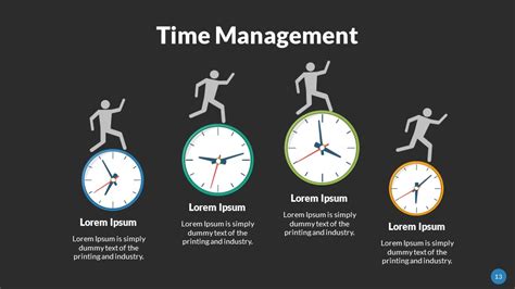 Time Management PowerPoint Presentation Template by SanaNik | GraphicRiver