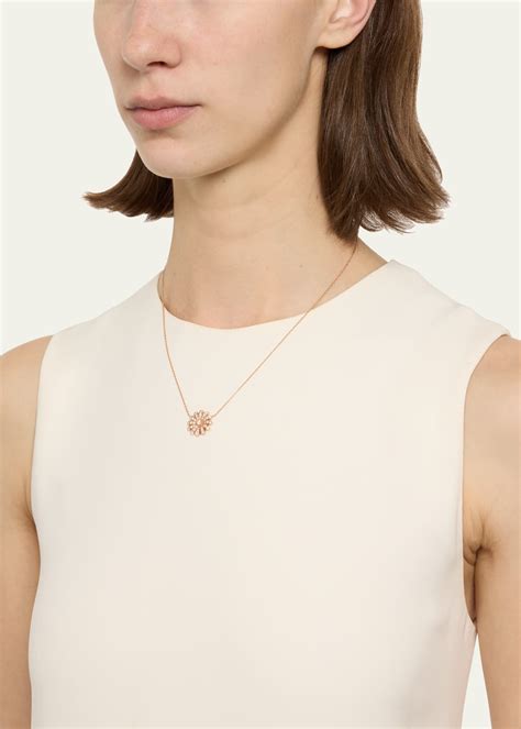 Nam Cho 18K Rose Gold Daisy Pendant Necklace with Diamonds - Bergdorf