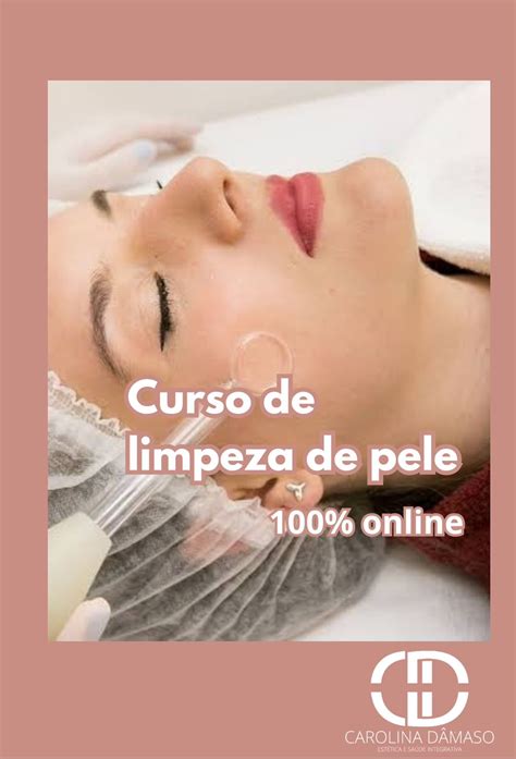 Limpeza De Pele Curso - Curso online de Limpeza de Pele - Carolina Silva Dâmaso | Hotmart
