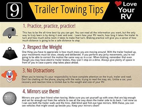 Trailer Towing Tips Info