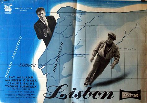 "LISBON" MOVIE POSTER - "LISBOA" MOVIE POSTER