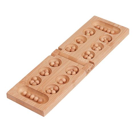 Folding Mancala Board Game Travel Game African Gem... – Vicedeal