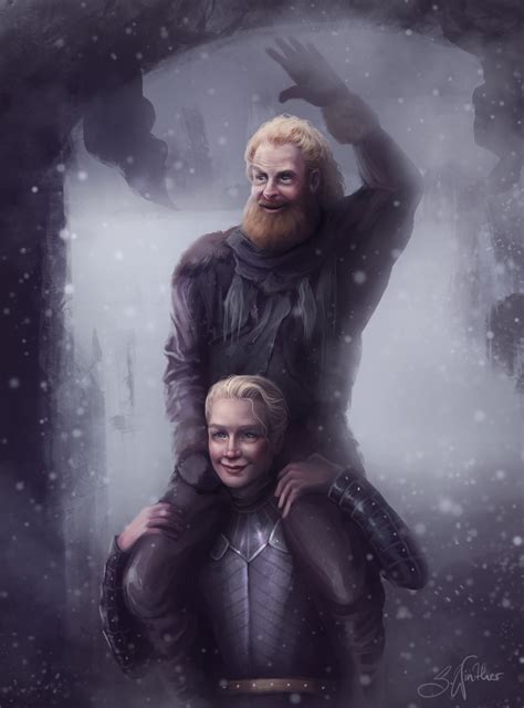 Brienne and Tormund by SandraWinther on DeviantArt