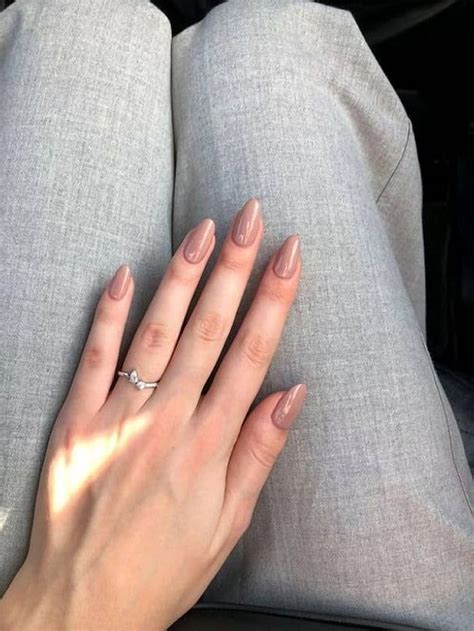 nude pink press  nails wooyas glossy false nails medium stiletto