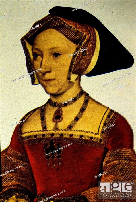 Jane Seymour, third wife of Henry VIII of England, Stock Photo, Picture ...