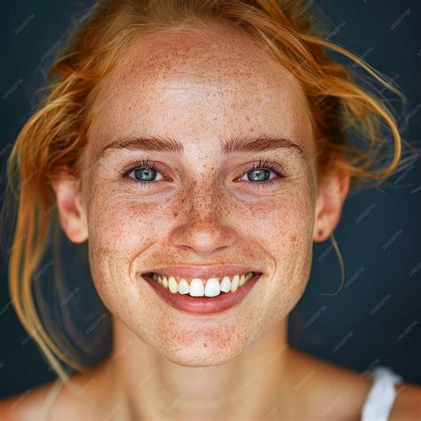 A Young Womans Radiant Smile Captured in a Moment of Pure Joy | Premium