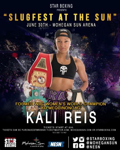 Kali-reis | Star Boxing | Founded by Joe DeGuardia