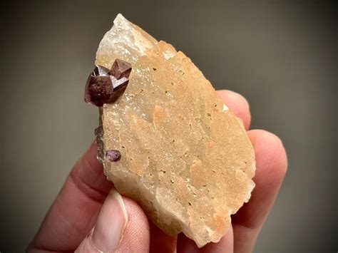 Rare and Unique Hematoid Beta Habit Amethyst Crystal on a Super Sparkly ...