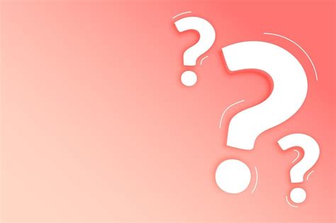 Cool Question Mark Background