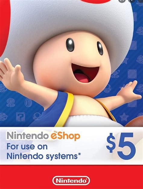 Купить аккаунт NINTENDO ESHOP CARD 5$ USD (USA) дешево за 899