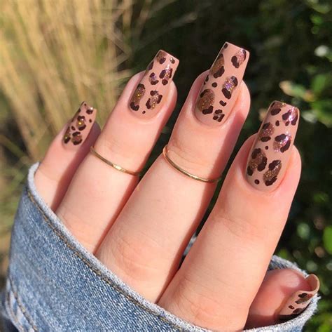 20+ Cute Leopard Print Nails For Fall - The Glossychic