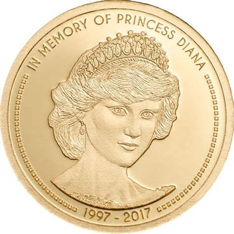 Cook Islands - 2017 - 5 Dollars - In Memory of Princess Diana Small