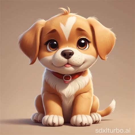 Cute Puppy Cartoon