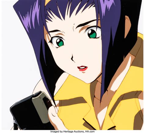 Cowboy Bebop "Speak Like a Child" Faye Valentine Production Cel | Lot