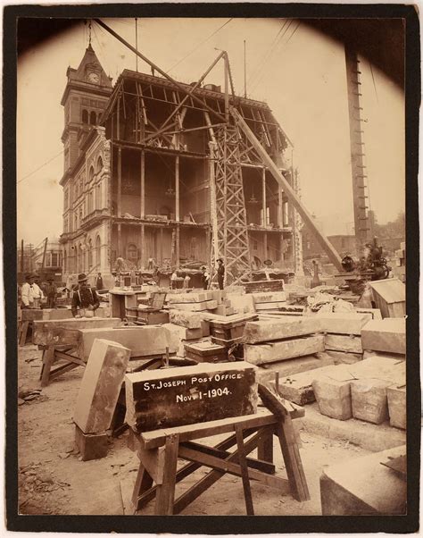 St. Joseph Post Office Construction Photograph [139328]
