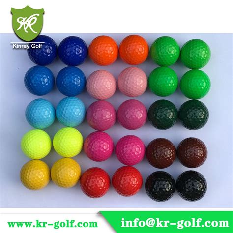 2-Piece Colored Golf balls /Colorful driving range golf ball - KR-001 ...