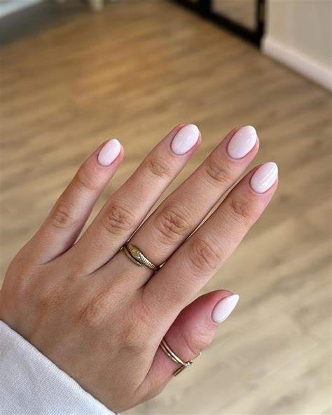 sweet short oval nail ideas  drexplains neutral nails