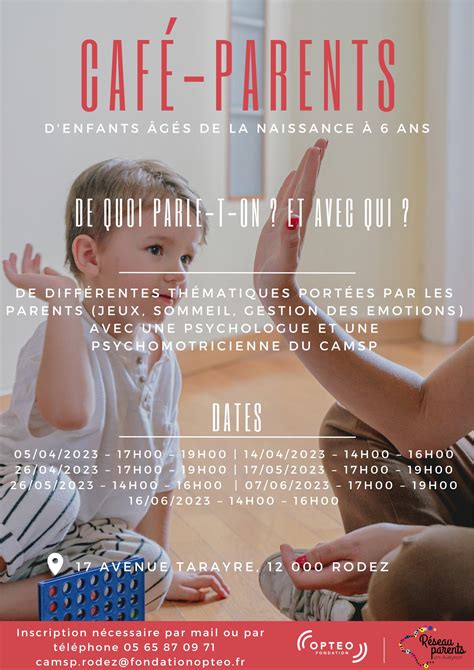 Café Parents - Réseau Parents Aveyron