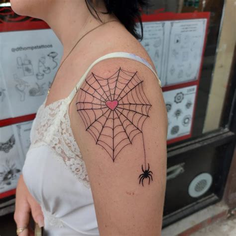 75 Spider Web Tattoo Designs – Symbolism, Styles & Unique Variations - Psycho Tats