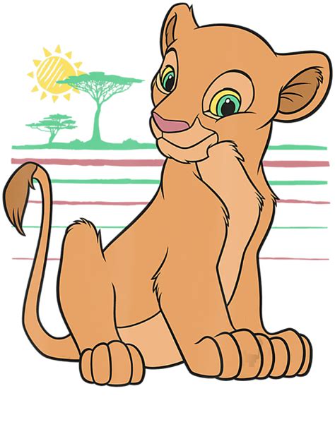 Disney The Lion King Young Nala 90S Greeting Card by Tran Lieu Ly