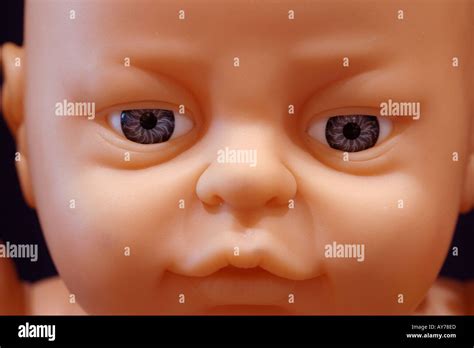 face  doll stock photo alamy