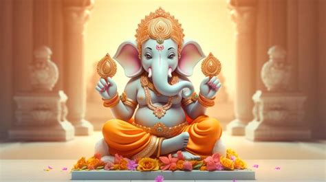 Premium AI Image | Hindu God Ganesh