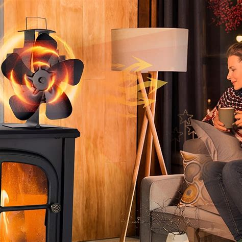 wood burning stove fan usamericashop