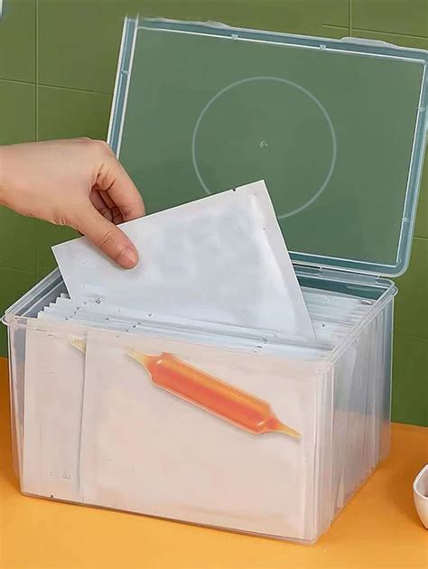 pc facial mask storage box comprehensive storage box beautiful