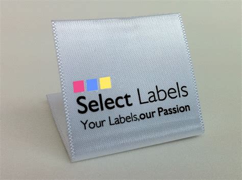 select labels cheap printed fabric labels