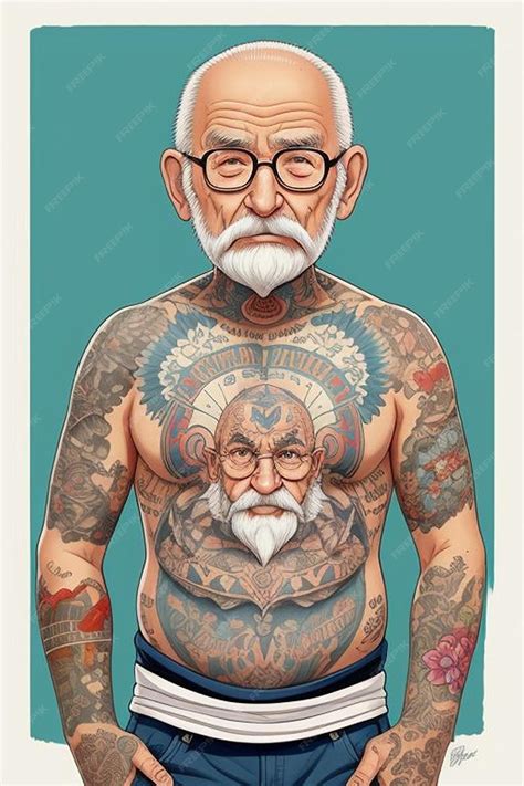 The Rise of Grandpa Tattoos Trending Among Older Generations Worldwide 9