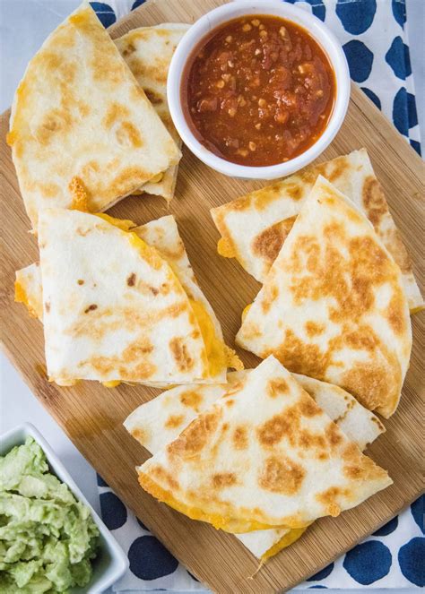 Cheese Quesadilla - Dinners, Dishes, and Desserts