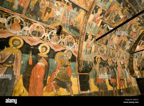 Bulgaria, Arbanassi, Nativity of Christ Church, frescoes of the Church ...